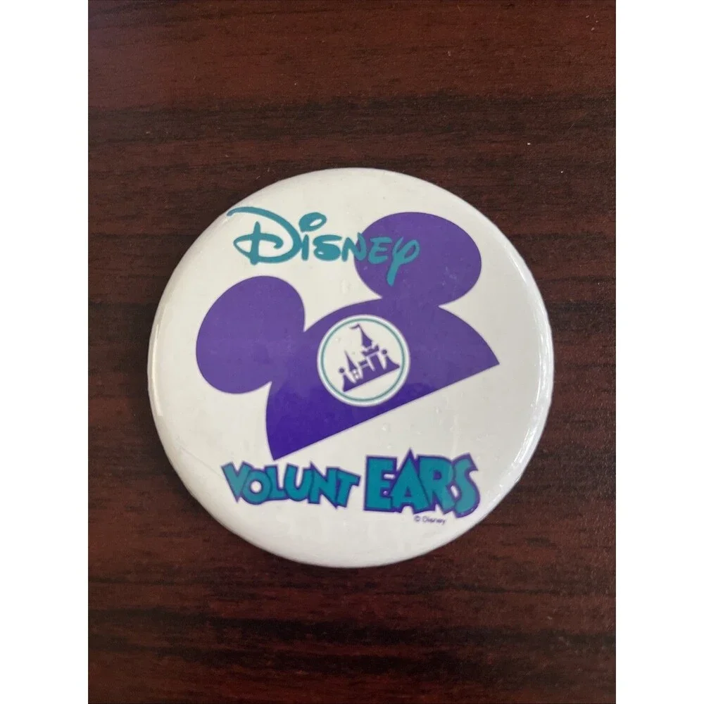 Disney VoluntEARS Button Pin
